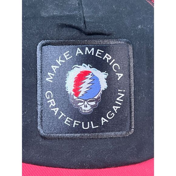Mens Grateful Dead Make America Grateful Again Hat Cap Double Snapback - Picture 6 of 9